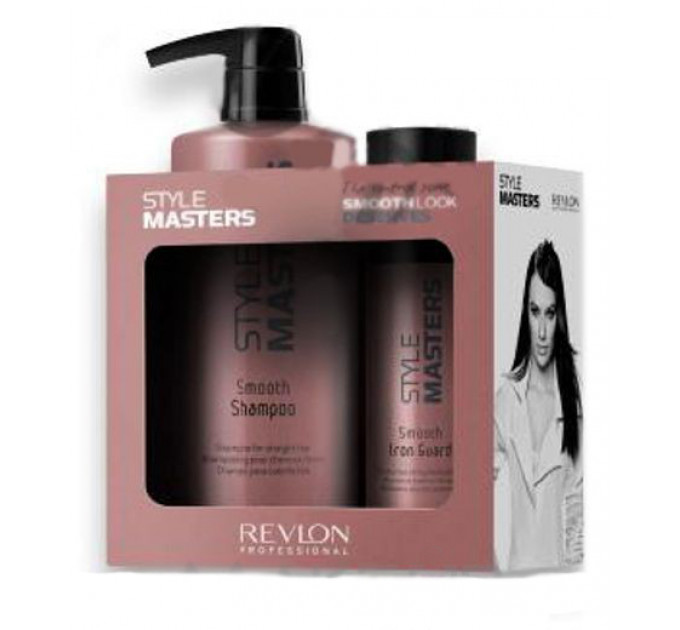 Купить Revlon Professional (Ревлон Профешнл) Style Masters Smooth Duo Kit набор для волос разглаживающий